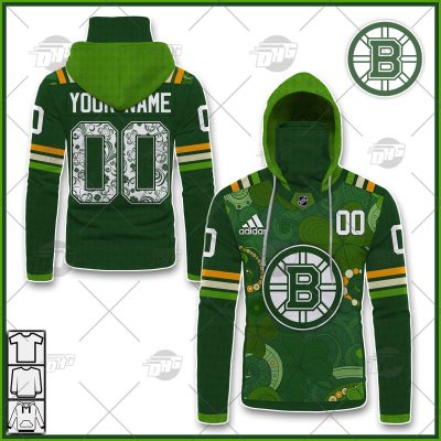 Personalized NHL Boston Bruins Jersey 2022 St. Patrick's Day Hoodie Shirt Long Sleeve| Personalize Your Own New & Retro Sports Jerseys, Hoodies, T Shirts