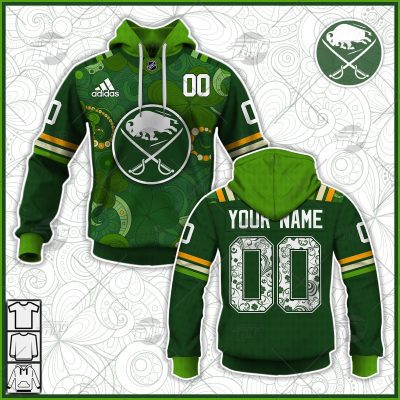 Personalized NHL Buffalo Sabres Jersey 2022 St. Patrick's Day Hoodie Shirt Long Sleeve| Personalize Your Own New & Retro Sports Jerseys, Hoodies, T Shirts