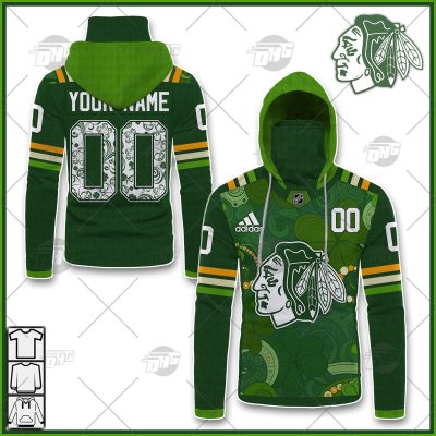 Personalized NHL Chicago Blackhawks Jersey 2022 St. Patrick's Day Hoodie Shirt Long Sleeve| Personalize Your Own New & Retro Sports Jerseys, Hoodies, T Shirts