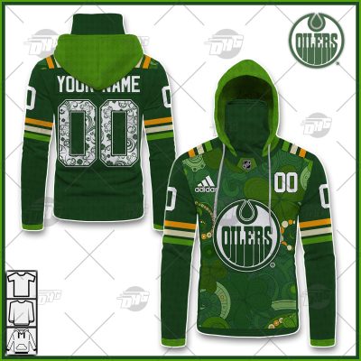 Personalized NHL Edmonton Oilers Jersey 2022 St. Patrick's Day Hoodie Shirt Long Sleeve| Personalize Your Own New & Retro Sports Jerseys, Hoodies, T Shirts
