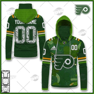 Personalized NHL Philadelphia Flyers Jersey 2022 St. Patrick's Day Hoodie Shirt Long Sleeve| Personalize Your Own New & Retro Sports Jerseys, Hoodies, T Shirts