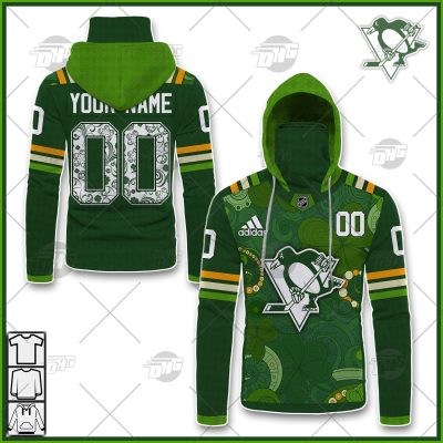 Personalized NHL Pittsburgh Penguins Jersey 2022 St. Patrick's Day Hoodie Shirt Long Sleeve| Personalize Your Own New & Retro Sports Jerseys, Hoodies, T Shirts