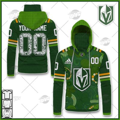 Personalized NHL Vegas Golden Knights Jersey 2022 St. Patrick's Day Hoodie Shirt Long Sleeve| Personalize Your Own New & Retro Sports Jerseys, Hoodies, T Shirts