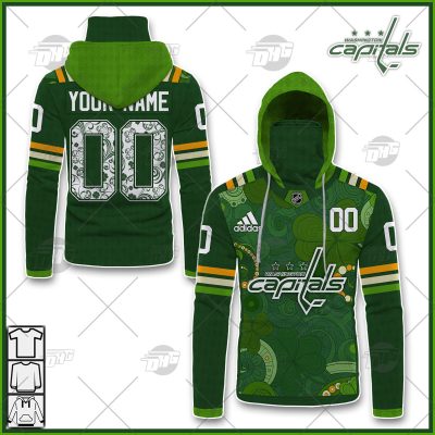 Personalized NHL Washington Capitals Jersey 2022 St. Patrick's Day Hoodie Shirt Long Sleeve| Personalize Your Own New & Retro Sports Jerseys, Hoodies, T Shirts