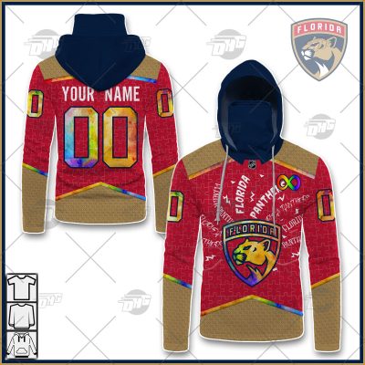 Personalized NHL Florida Panthers Jersey Custom Autism Shirt Hoodie - OldSchoolThings - Personalize Your Own New & Retro Sports Jerseys, Hoodies, T Shirts