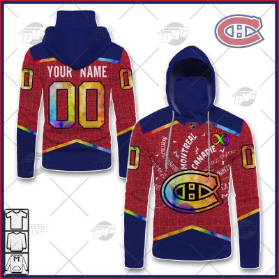 Personalized NHL Montreal Canadiens Jersey Custom Autism Shirt Hoodie - OldSchoolThings - Personalize Your Own New & Retro Sports Jerseys, Hoodies, T Shirts