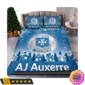 AJ Auxerre Logo Xmas Bedding Set