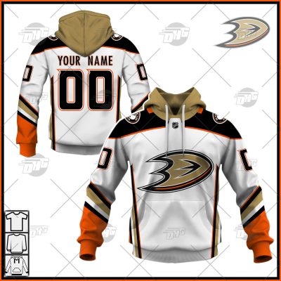 Personalized NHL Men's Anaheim Ducks 2022 White Road Away Jersey| Personalize Your Own New & Retro Sports Jerseys, Hoodies, T Shirts