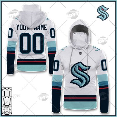 Personalized NHL Men's Seattle Kraken 2022 Fanatics Branded White Away Breakaway Jersey| Personalize Your Own New & Retro Sports Jerseys, Hoodies, T Shirts