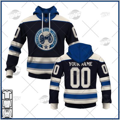 Personalized NHL Men's Columbus Blue Jackets 2022 Navy Alternate Jersey| Personalize Your Own New & Retro Sports Jerseys, Hoodies, T Shirts