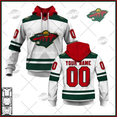Personalized NHL Men's Minnesota Wild 2022 White Away Jersey| Personalize Your Own New & Retro Sports Jerseys, Hoodies, T Shirts