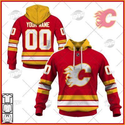 Personalized NHL Men's Calgary Flames 2022 Red Home Jersey| Personalize Your Own New & Retro Sports Jerseys, Hoodies, T Shirts