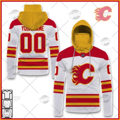 Personalized NHL Men's Calgary Flames 2022 White Away Jersey| Personalize Your Own New & Retro Sports Jerseys, Hoodies, T Shirts