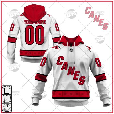 Personalized NHL Men's Carolina Hurricanes 2022 White 2020/21 Away Jersey| Personalize Your Own New & Retro Sports Jerseys, Hoodies, T Shirts
