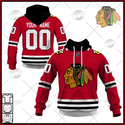 Personalized NHL Men's Chicago Blackhawks 2022 Red Home Primegreen Pro Jersey| Personalize Your Own New & Retro Sports Jerseys, Hoodies, T Shirts