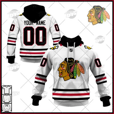 Personalized NHL Men's Chicago Blackhawks 2022 White Away Primegreen Pro Jersey| Personalize Your Own New & Retro Sports Jerseys, Hoodies, T Shirts