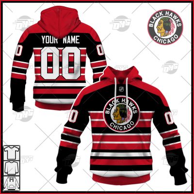 Personalized NHL Men's Chicago Blackhawks Fanatics Branded Red/Black Premier Breakaway Heritage Blank Jersey| Personalize Your Own New & Retro Sports Jerseys, Hoodies, T Shirts