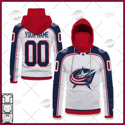 Personalized NHL Men's Columbus Blue Jackets 2022 Fanatics Branded White Away Breakaway Jersey| Personalize Your Own New & Retro Sports Jerseys, Hoodies, T Shirts