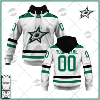 Personalized NHL Men's Dallas Stars 2022 Fanatics Branded White Away Breakaway Jersey| Personalize Your Own New & Retro Sports Jerseys, Hoodies, T Shirts