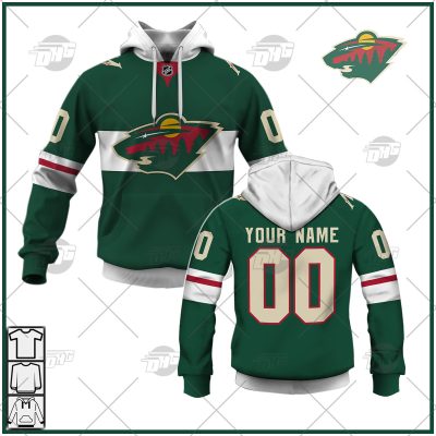 Personalized NHL Men's Minnesota Wild 2022 Green Home Jersey| Personalize Your Own New & Retro Sports Jerseys, Hoodies, T Shirts