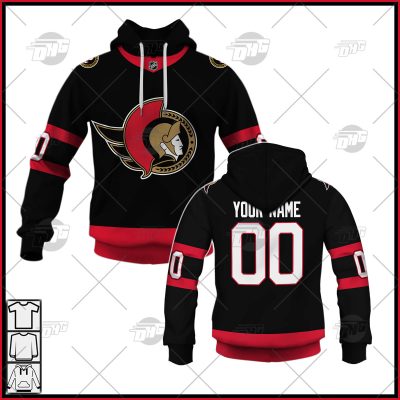 Personalized NHL Men's Ottawa Senators 2022 Black Home Jersey| Personalize Your Own New & Retro Sports Jerseys, Hoodies, T Shirts