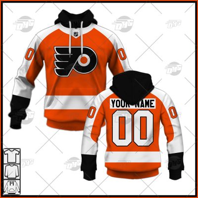 Personalized NHL Men's Philadelphia Flyers 2022 Orange Home Jersey| Personalize Your Own New & Retro Sports Jerseys, Hoodies, T Shirts