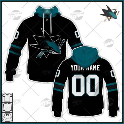 Personalized NHL Men's San Jose Sharks 2022 Black Alternate Jersey| Personalize Your Own New & Retro Sports Jerseys, Hoodies, T Shirts