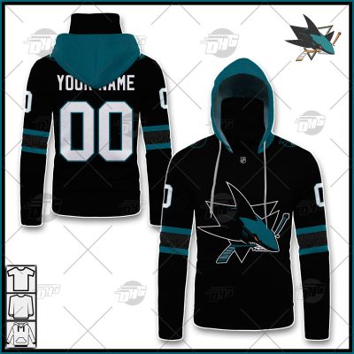 Personalized NHL Men's San Jose Sharks 2022 Black Alternate Jersey| Personalize Your Own New & Retro Sports Jerseys, Hoodies, T Shirts