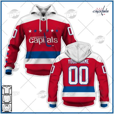 Personalized NHL Men's Washington Capitals Fanatics Branded Red Alternate Breakaway Jersey| Personalize Your Own New & Retro Sports Jerseys, Hoodies, T Shirts