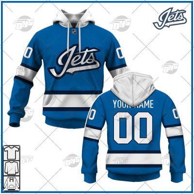 Personalized NHL Men's Winnipeg Jets Blue Alternate Jersey| Personalize Your Own New & Retro Sports Jerseys, Hoodies, T Shirts