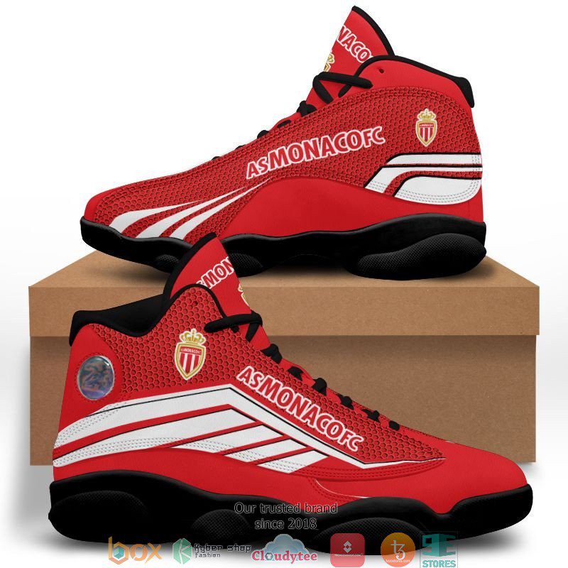 AS Monaco Red Air Jordan 13 Shoes