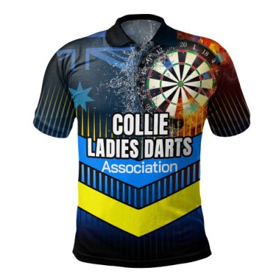 Australia Polo Shirt Collie Ladies Darts Association