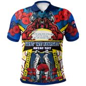 North Queensland Cowboys Anzac Custom Hoodie - North Queensland Cowboys Anzac Day Commemoration Poppy Flower