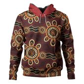 Australia Aboriginal Hoodie - Dot Painting Art Hoodie