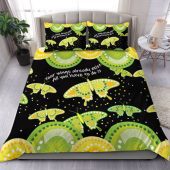 Australia Animals Aboriginal Bedding Set - Your Wings Already Exist Aboriginal Blue Butterflies Art Inspired Bedding Set