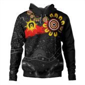Australia Hoodie Aboriginal Indigenous Dot Painting