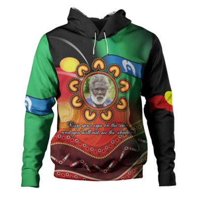 Australia Aboriginal Custom Hoodie - Aboriginal Keep Your Eyes On The Sun Personalised Photo Hoodie