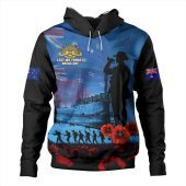 Australia Hoodie Sailing Into History The ANZAC Spirit