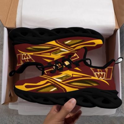 NFL Washington Commanders Brown Yellow Max Soul Shoes V2