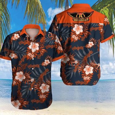 Aerosmith Tropical Style Hawaiian Shirt