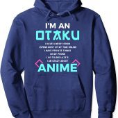 Anime Lover - I'm an Otaku Pullover Hoodie