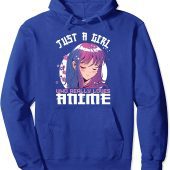 Anime Lover - Just A Girl Who Loves Anime Gifts for Teen Girls Pullover Hoodie