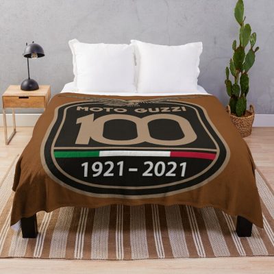 Moto Guzzi 100th Anniversary Fleece Blanket Moto Guzzi 100th Anniversary Fleece Blanket