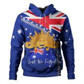 Australia Hoodie - Anzac Day Lest We Forget Australia Flag