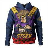 Melbourne Hoodie Ripped Legacy Of The Game The ANZAC Spirit Lives On