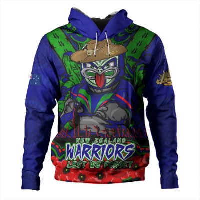 New Zealand Warriors Hoodie Ripped Legacy Of The Game The ANZAC Spirit Lives On