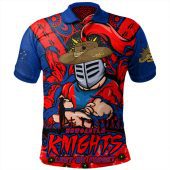 Newcastle Knights Polo Shirt Ripped Legacy Of The Game The ANZAC Spirit Lives On