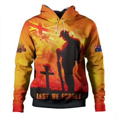 Australia Hoodie Dawn Of Sacrifice Anzac Remembrance