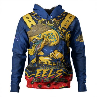 Parramatta Eels Hoodie Ripped Legacy Of The Game The ANZAC Spirit Lives On
