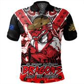 St. George Illawarra Dragons Polo Shirt Ripped Legacy Of The Game The ANZAC Spirit Lives On
